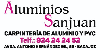 Aluminios San Juan colaborador CD San Roque Badajoz
