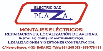 Electricidad Plaza colaborador CD San Roque Badajoz