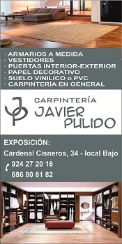 Carpinteria Javier Pulido colaborador CD San Roque Badajoz