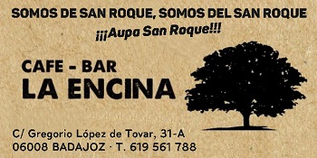 Café La Encina colaborador CD San Roque Badajoz