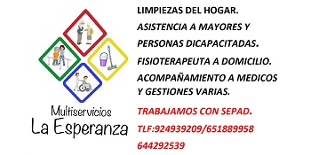 Servicios La Esperanza colaborador CD San Roque Badajoz